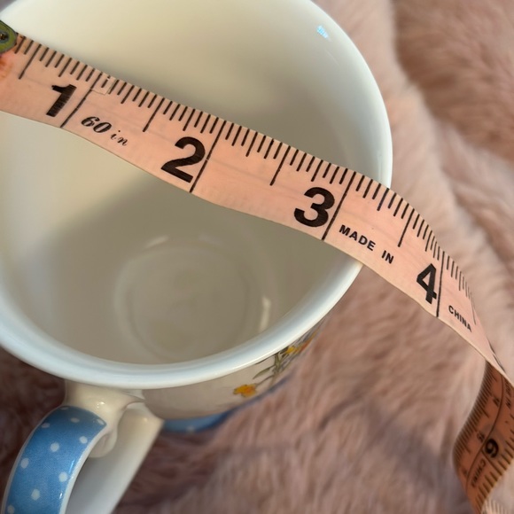 NWT Burton & Burton Floral Egg Blue Hydrangea Mug / Fondanista Vintage - Picture 10 of 10